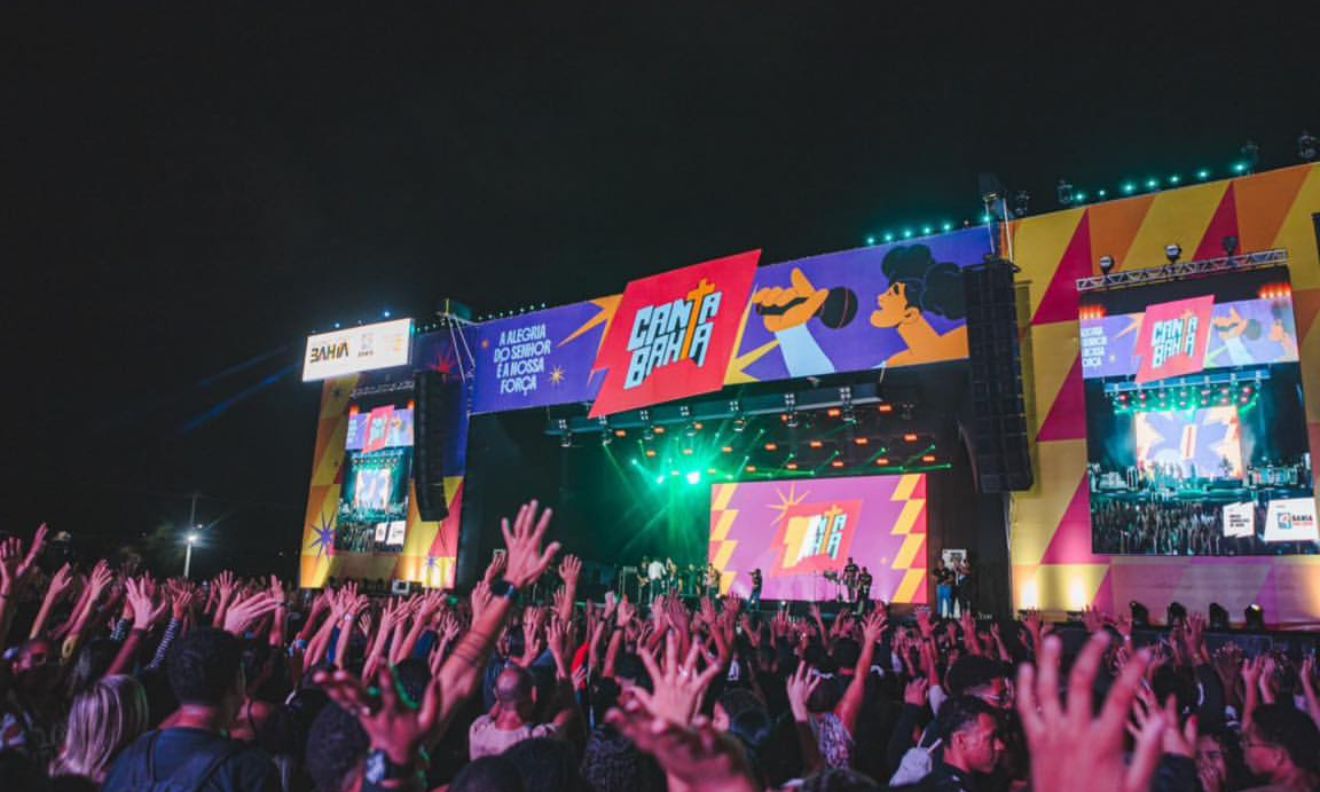 Primeiro dia do festival gospel é marcado por mistura de ritmos