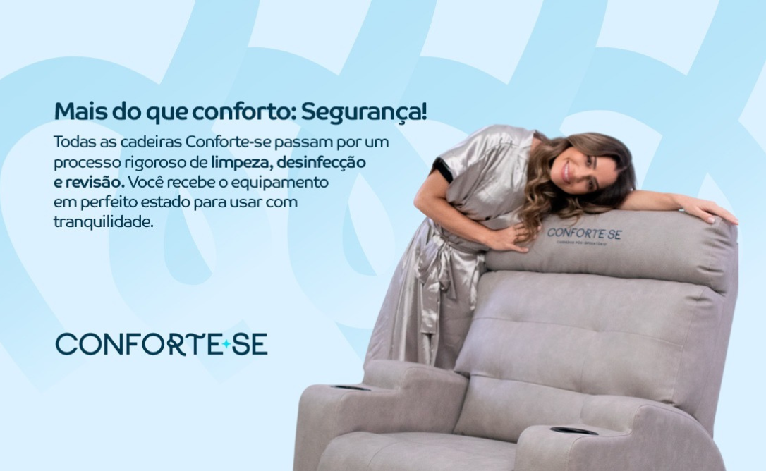Locação de poltronas para pós operatório no ABC Paulista: conforto e segurança para a sua recuperação
