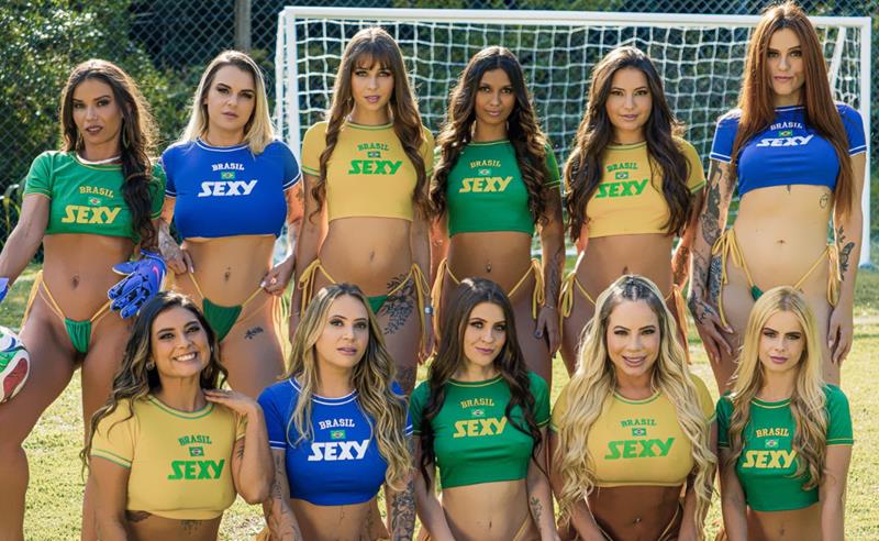 É ano de COPA! E a revista Sexy
seleciona 11 gatas em busca do HEXA