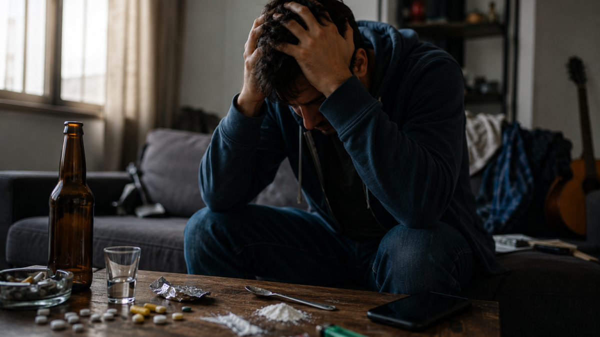 Quando o uso de drogas deixa de ser ocasional e começa a controlar a vida