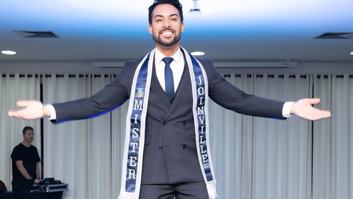 Thomas Miller é eleito Mister Joinville 2026